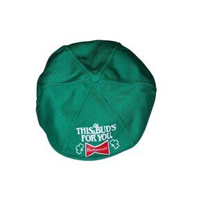 Budweiser Snapback Hat Green This Buds For You Retro St Patrick's Day Paddy